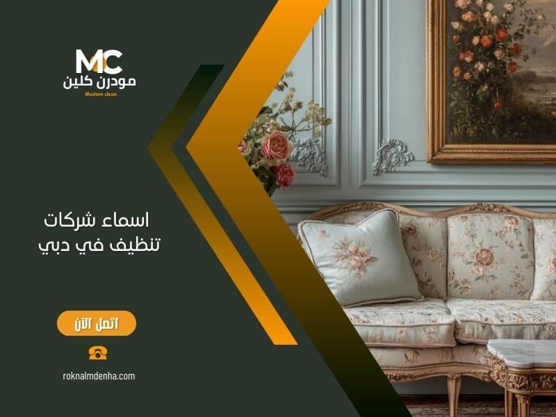 اسماء شركات تنظيف في دبي